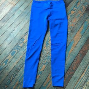 Sports blue leggings